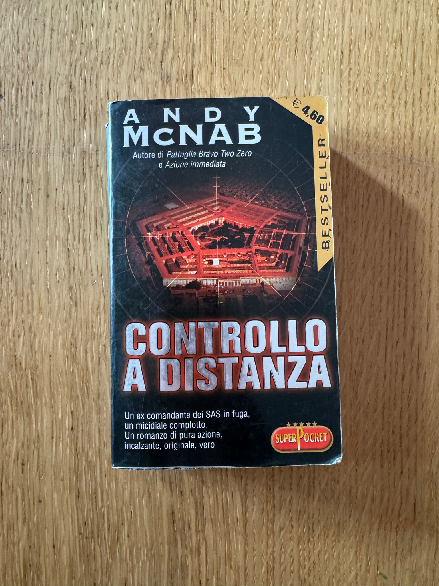 CONTROLLO A DISTANZA - Andy McNab - SUPER POCKET 